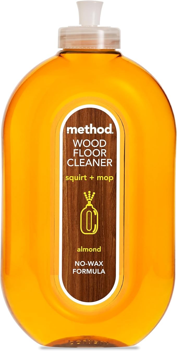 Method Wood Floor Cleaner, Moisturising Oil, Surface Spray, Almond Natural Scent, 739 ml, Pack of 1
