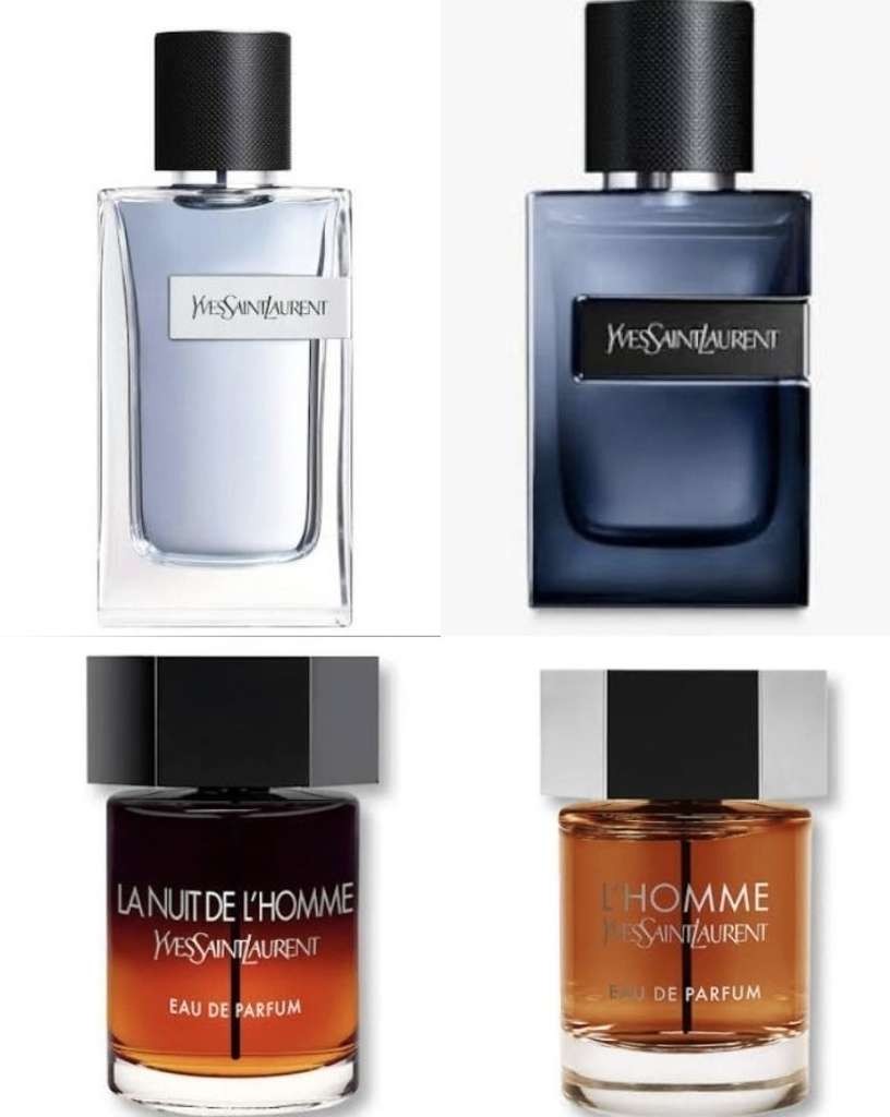 YSL Testers: La Nuit, L'Homme 100ml EDP, Y EDT 100ml, Y L'Elixir, all £60