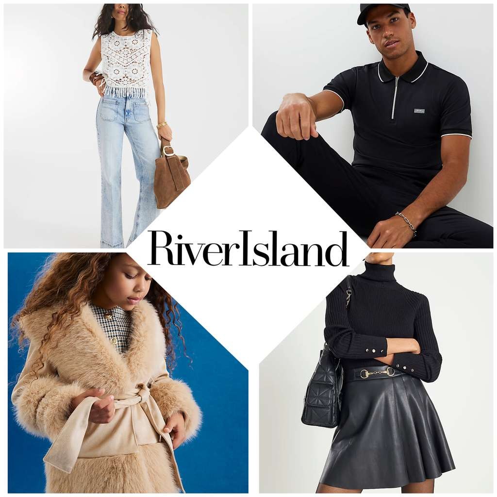 River Island sale, up to 50% off women, men & kids. Further reductions, new lines. Free C&C over £20