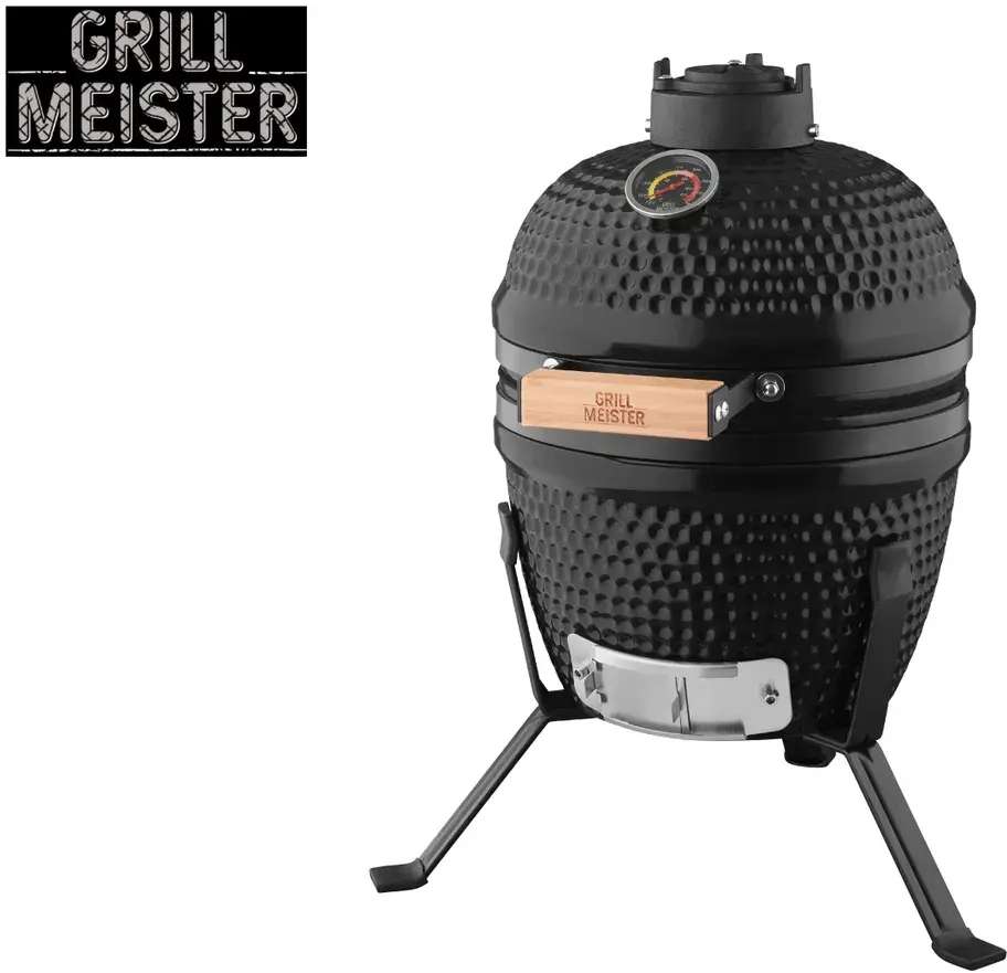 GRILLMEISTER Mini Ceramic Kamado BBQ looks great