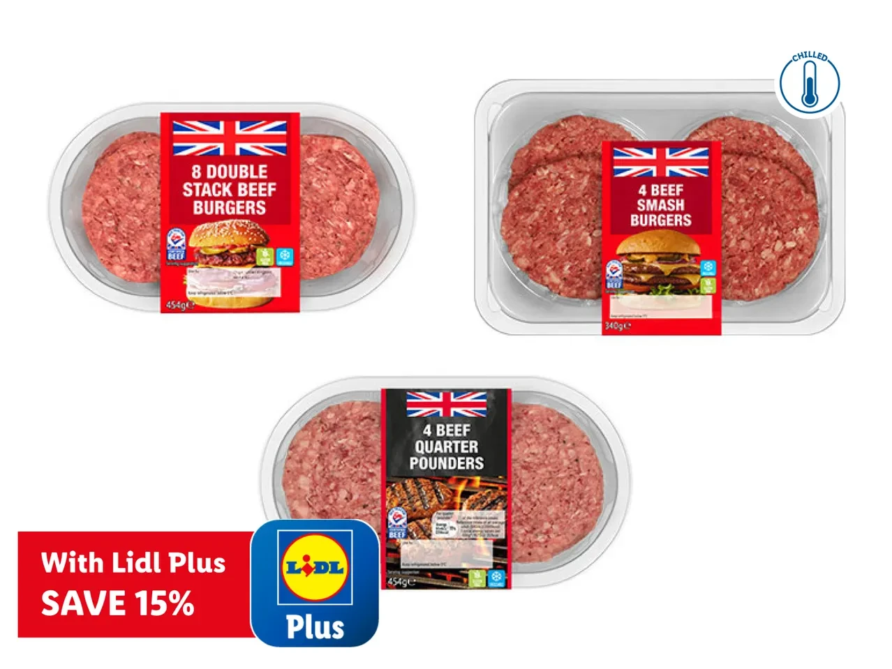 Burgers Assorted