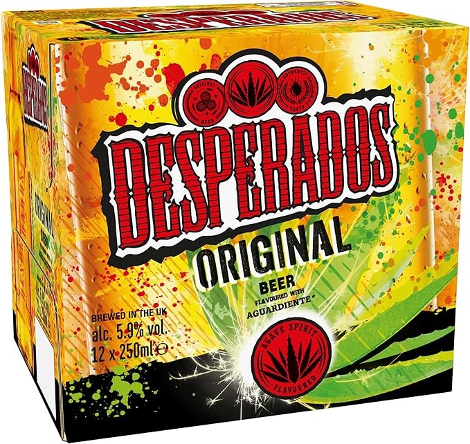 Desperados Bottles, 12 x 250ml