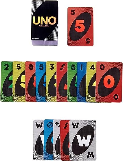 Mattel Games UNO Platinum Edition Card Game, HPY61