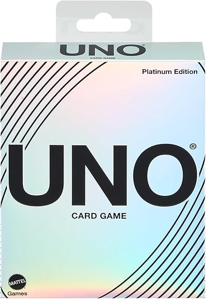 Mattel Games UNO Platinum Edition Card Game, HPY61