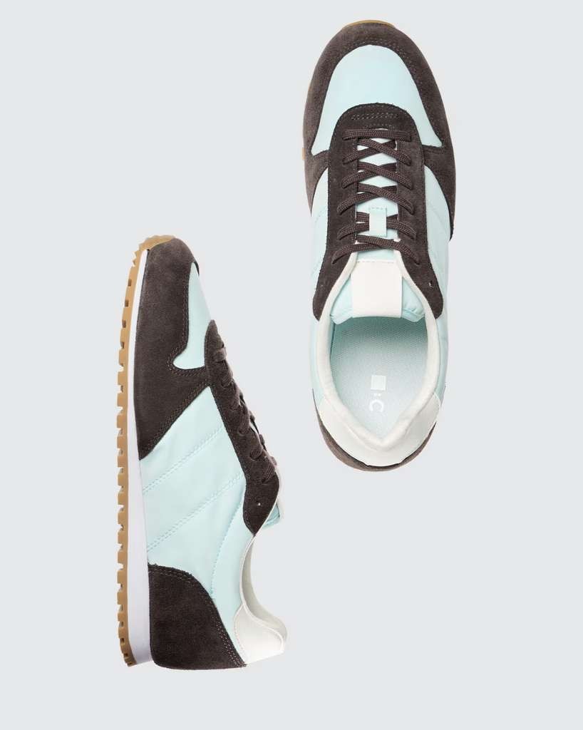 Uniqlo Combination Leather Trainers, sizes 4-9, free C&C