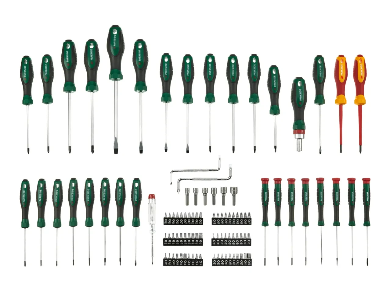 PARKSIDE Screwdriver & Bit Set, 101 Pieces