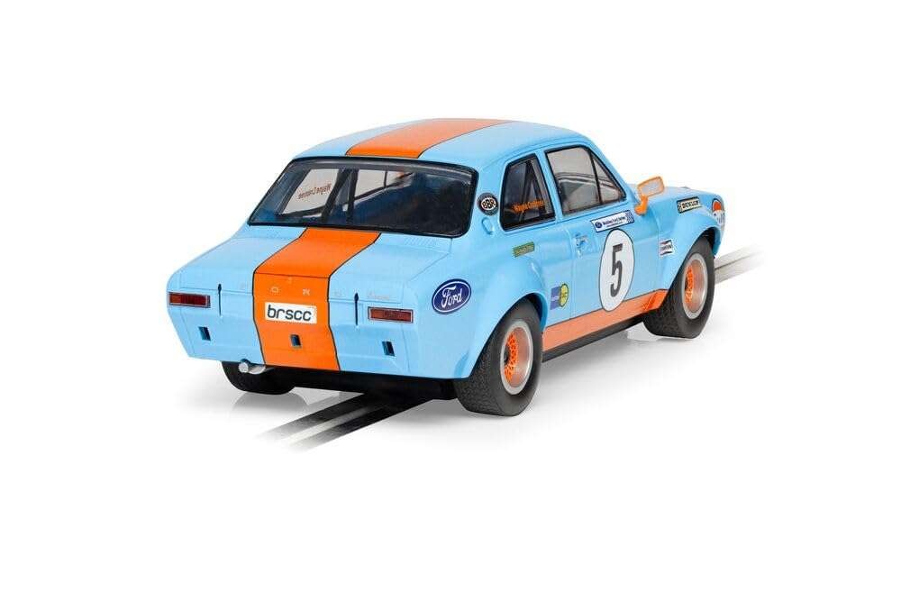 Nice Scalextric C4530 Ford Escort MK1, part of Wayne Crabtree Modified Fords 2023