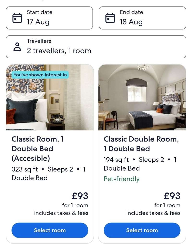 The Municipal Hotel Liverpool MGallery, 5 star, 1 night 17-18 Aug