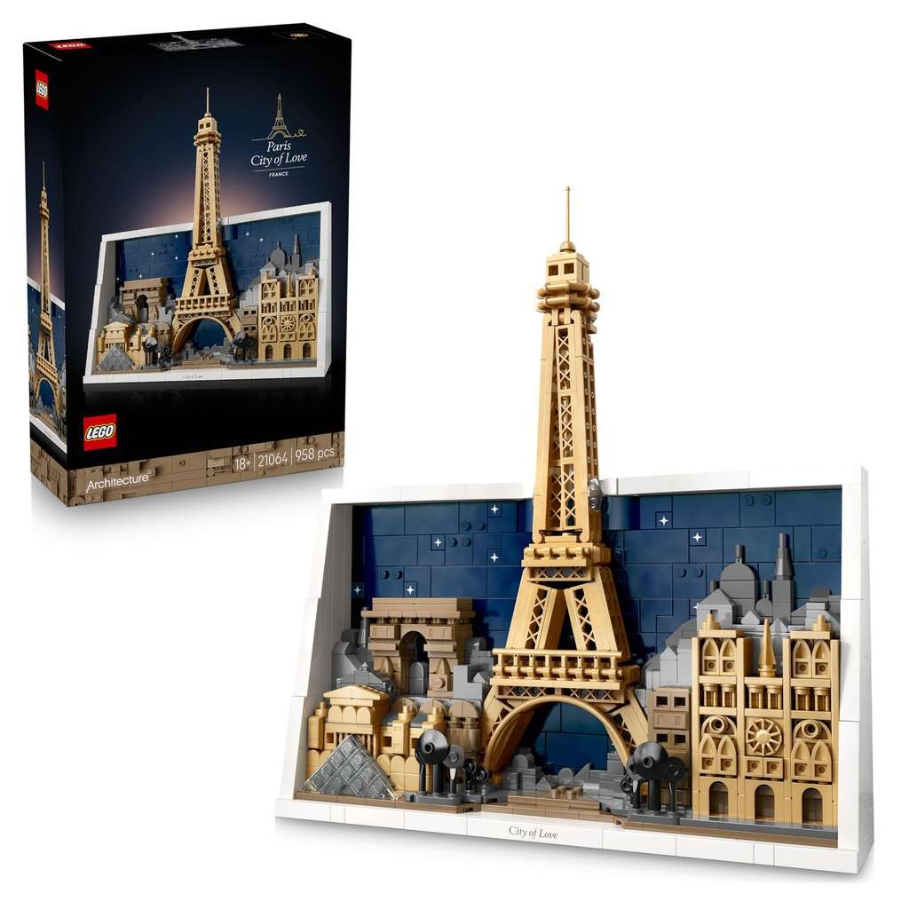 LEGO Architecture Paris – City of Love 21064 set, looks brilliant