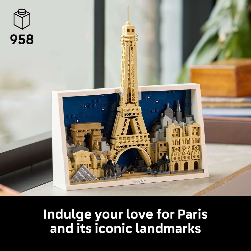 LEGO Architecture Paris – City of Love 21064 set, looks brilliant