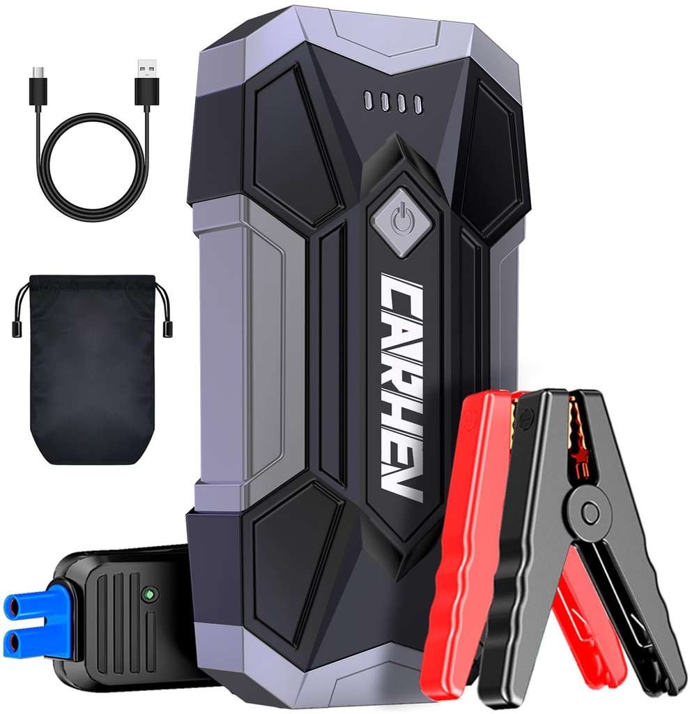 4500A Jump Starter Power Pack, Car Battery Booster (up to 8.0L Gas or Diesel Engine)
