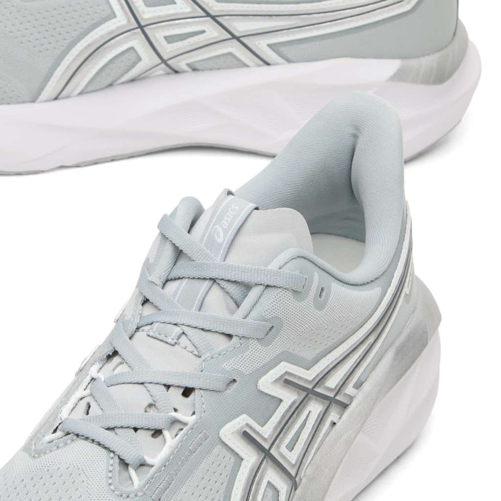 Asics Men's Novablast 5 ATC Special Edition trainers, Grey/Black, sizes 6-12, discount at checkout