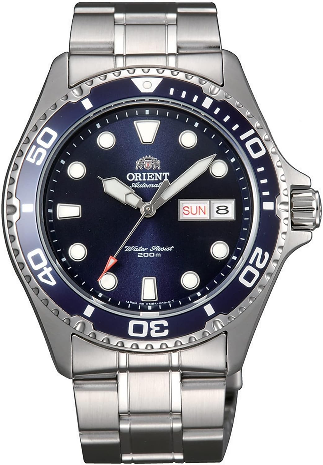 Orient Men's Japanese Automatic Watch Stainless Steel 200m