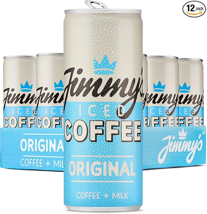 Jimmy's Iced Coffee Original SlimCan 12 x 250ml (Pack of 12)