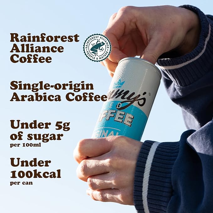 Jimmy's Iced Coffee Original SlimCan 12 x 250ml (Pack of 12)