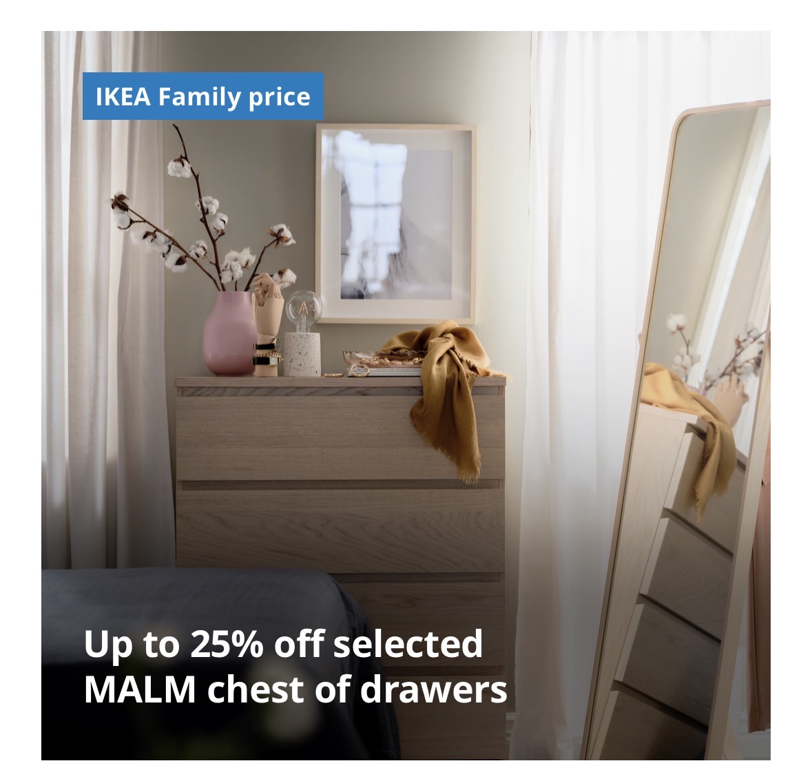 Up to 25% off MALM Bedroom Series