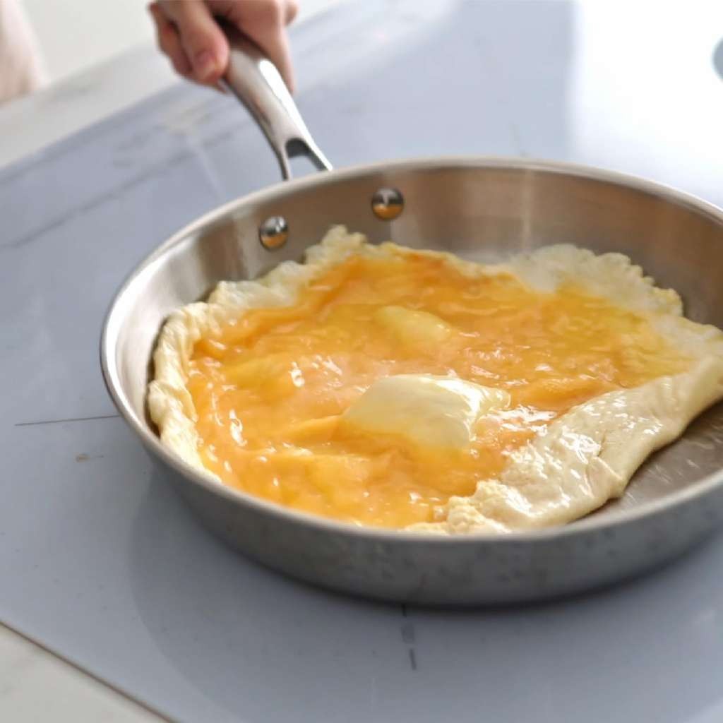 Nice IBILI Triply Natural Tri-Ply 22cm frying pan, 18/10 stainless steel