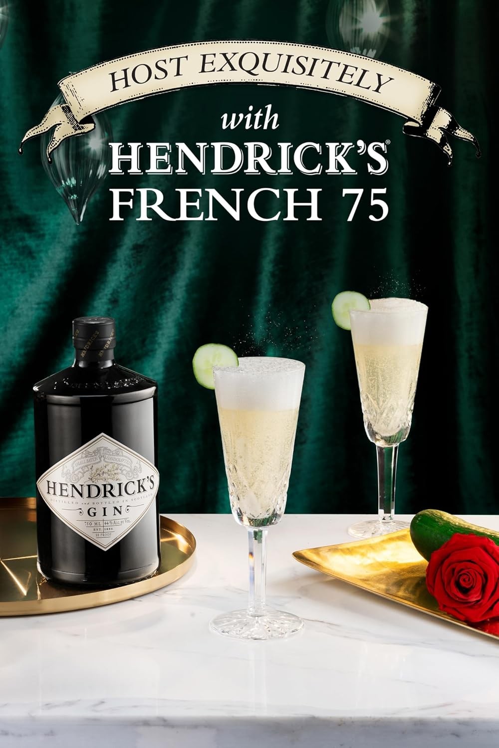 Hendrick's Gin, 41.4% ABV, 70cl