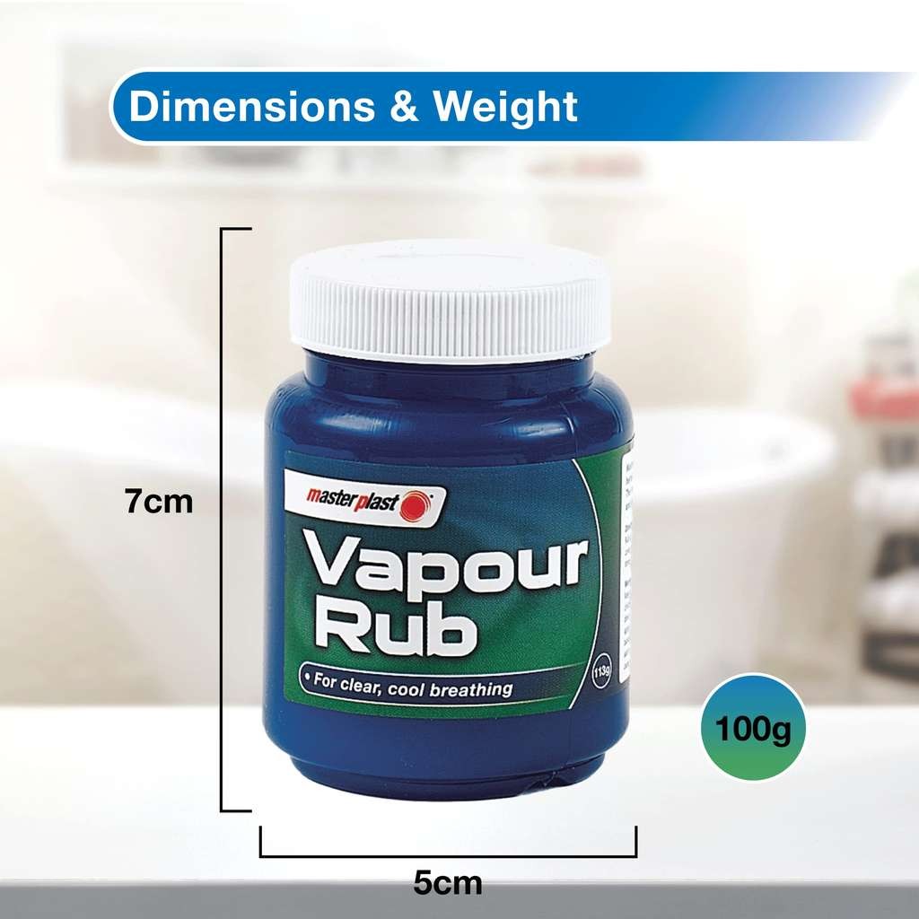 Masterplast Vapour Rub 100g, nice big tub