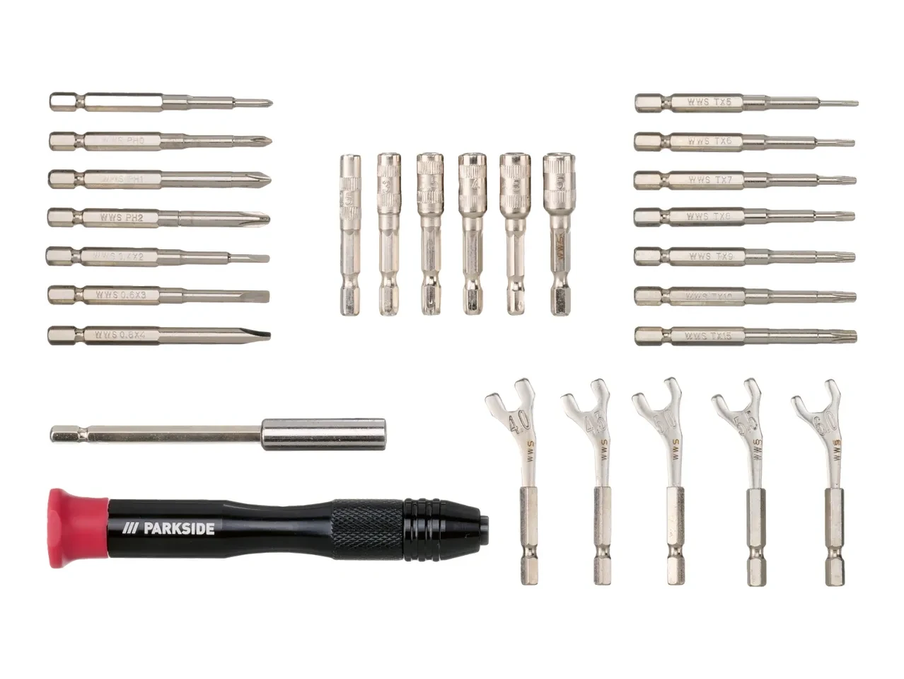 PARKSIDE Precision Socket & Spanner Set, 27 Pieces