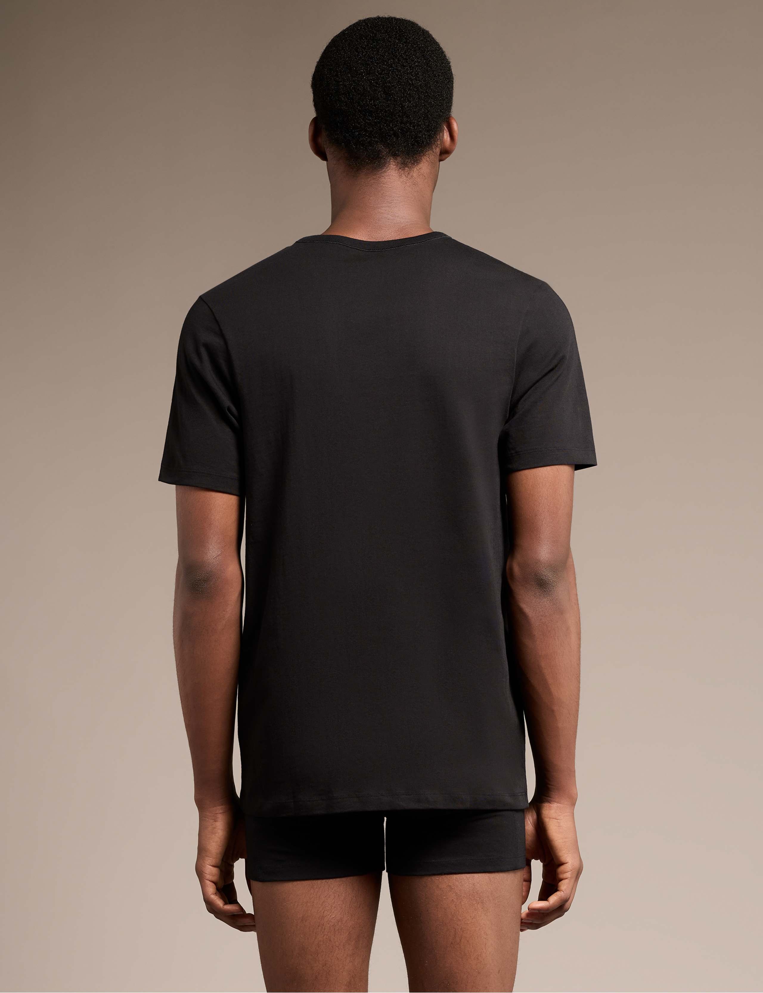 3 Pack Pure Cotton Crew Neck T-Shirts