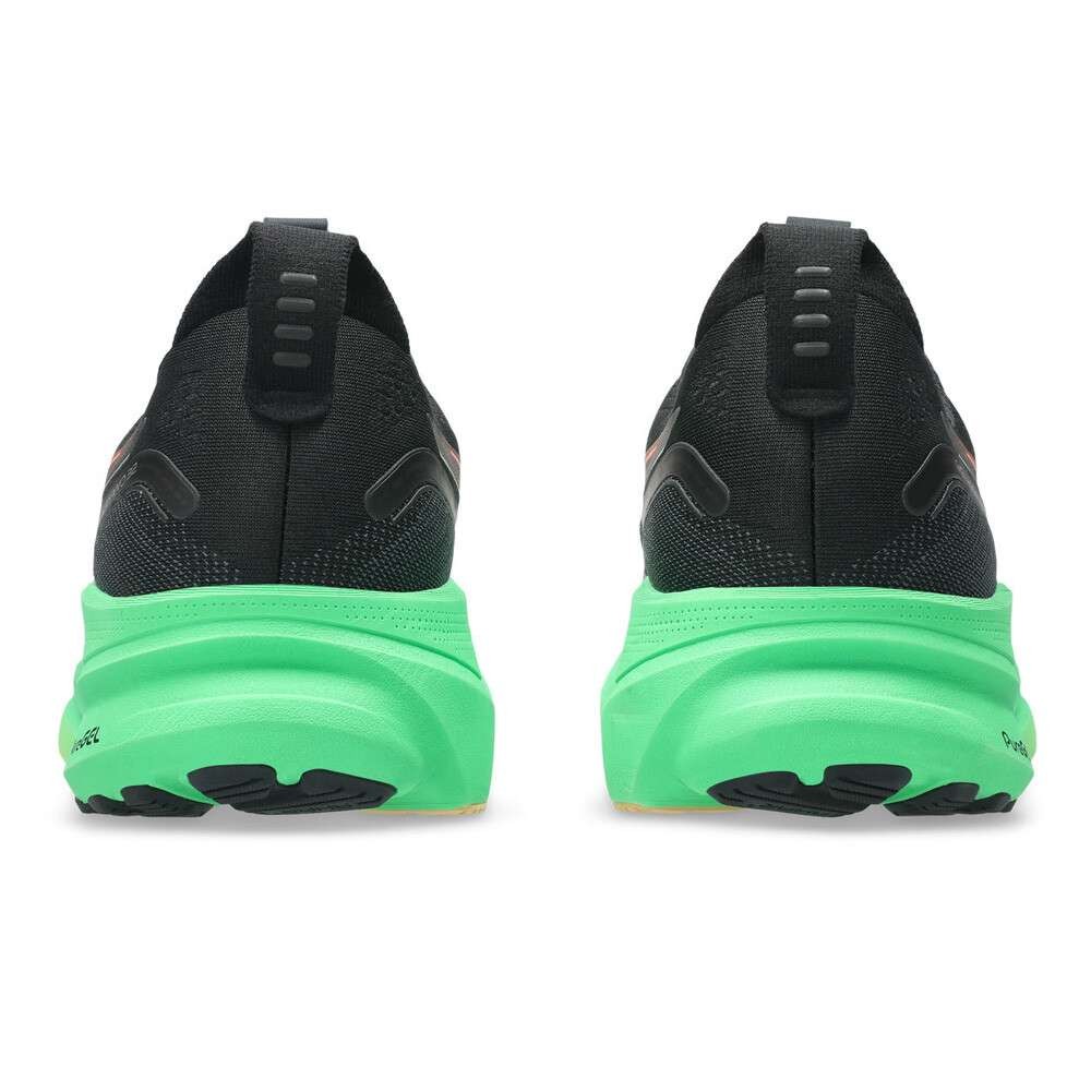 Asics Mens Gel Kayano 32 FF Blast+ Running Shoes, Black/Green, 6.5, 7, 11, 11.5, 12, app code