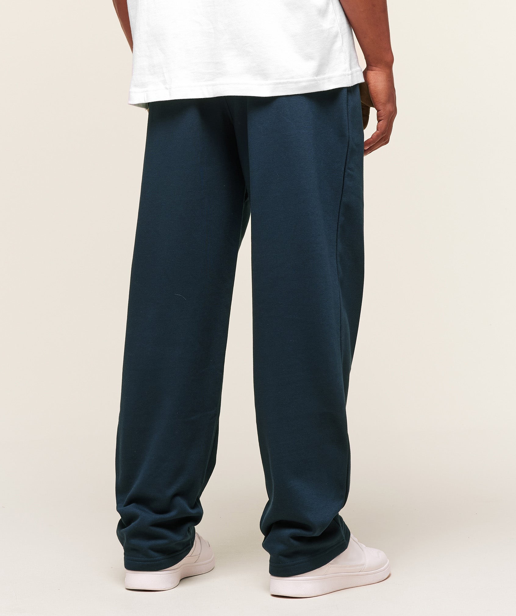 Gymshark Crest Straight Leg Joggers, Navy