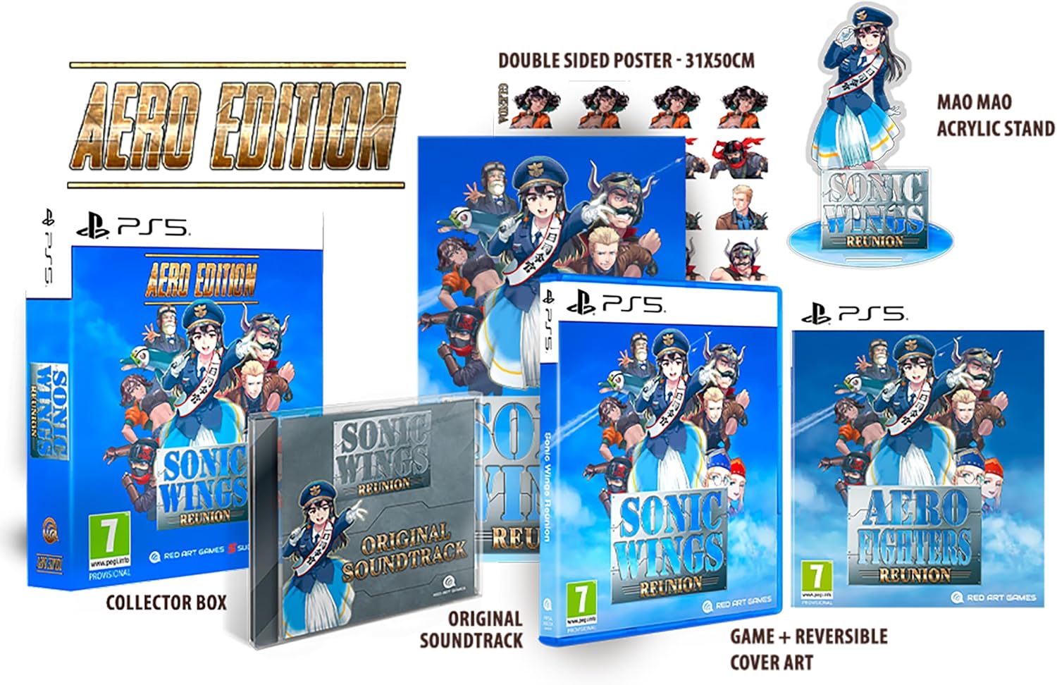 Sonic Wings Reunion Aero Edition (PlayStation 5)