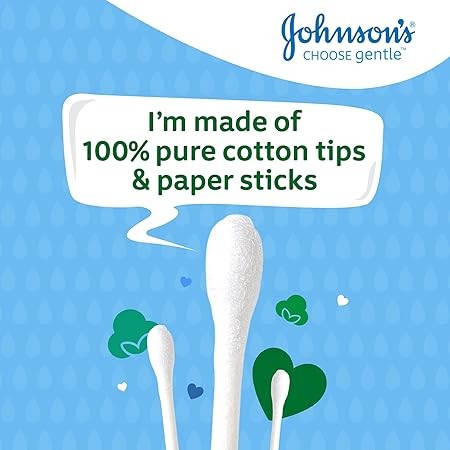 Johnson's Baby Cotton Buds, Pack of 600