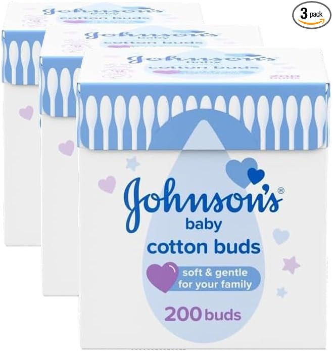 Johnson's Baby Cotton Buds, Pack of 600