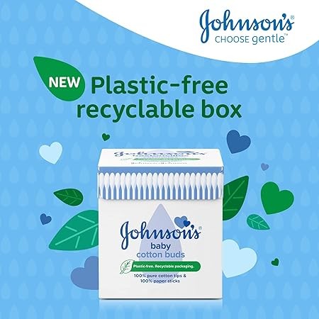 Johnson's Baby Cotton Buds, Pack of 600