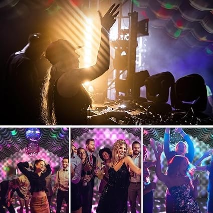 WUHUWOO Inflatable Nightclub 20x16.8x12 Ft, Black Inflatable Club Tent with 2 Doors and Logo Area, Inflatable Party Tent