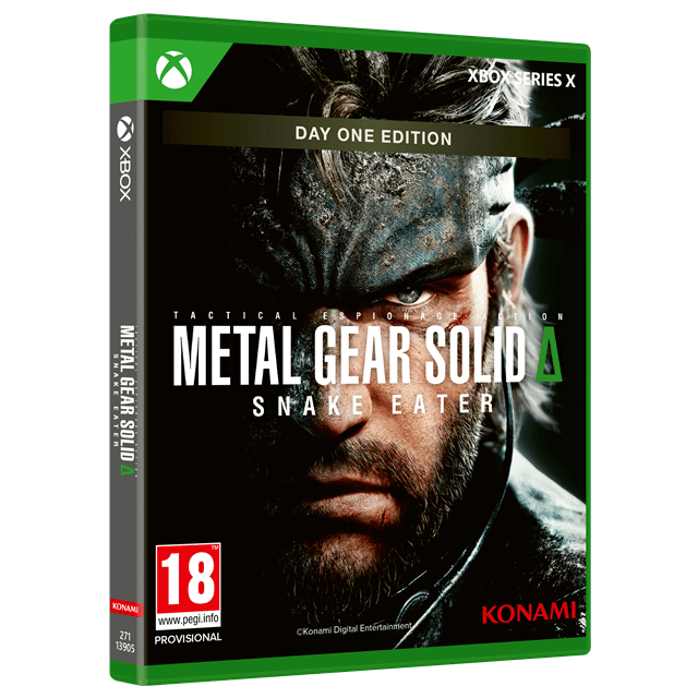 Metal Gear Solid Delta Snaker Eater Day 1 Edition - Xbox