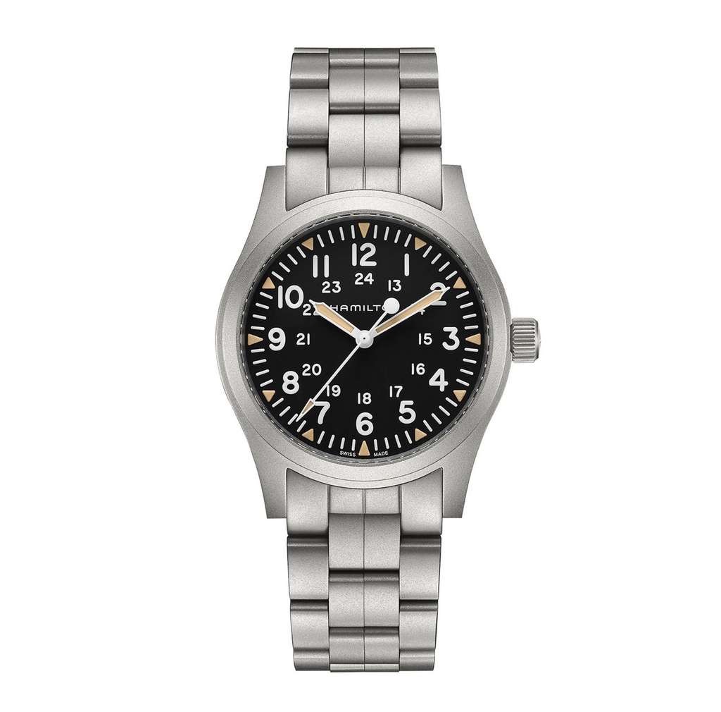 Hamilton Khaki Field 42mm men's watch, H69529133 model, good stuff