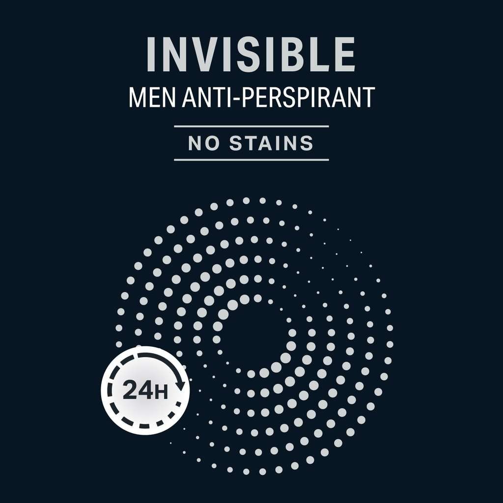 by Amazon Men's Invisible Antiperspirant Roll-On, 75ml (single pack)