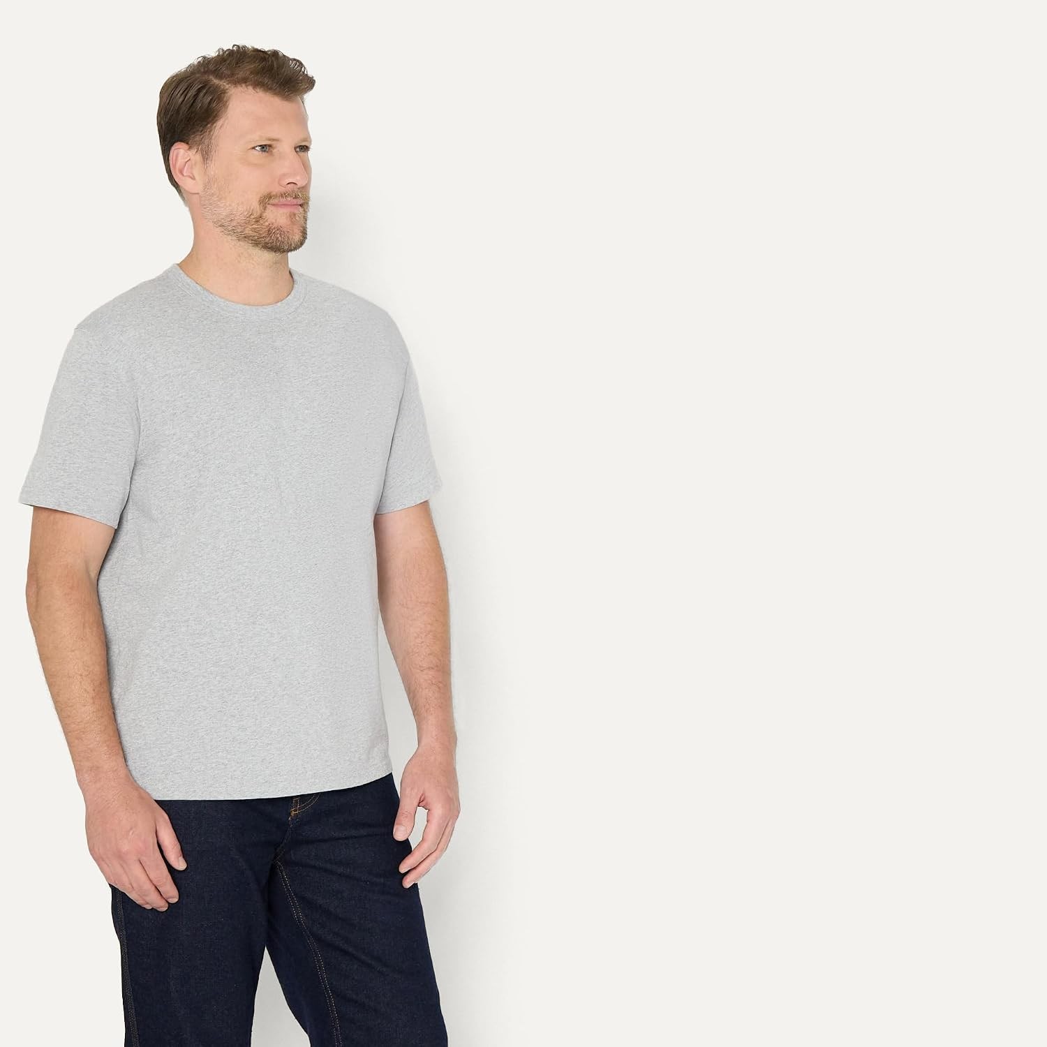 Amazon Essentials Men's Relaxed-Fit Heavyweight Cotton T-Shirt