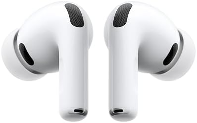 Apple AirPods Pro 3 Wireless Earbuds, Active Noise Cancellation, Live Translation, Heart Rate Sensing, Hearing Aid Feature, Bluetooth Headphones, Spatial Audio, High‑Fidelity Sound, USB‑C Charging