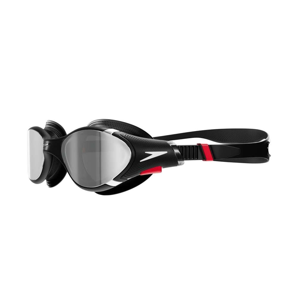 Speedo Biofuse 2.0 adult swimming goggles, black/chrome - good for the pool
