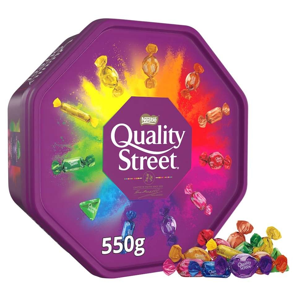 Quality Street Chocolate Tub 550g (Clubcard Price), worth a look
