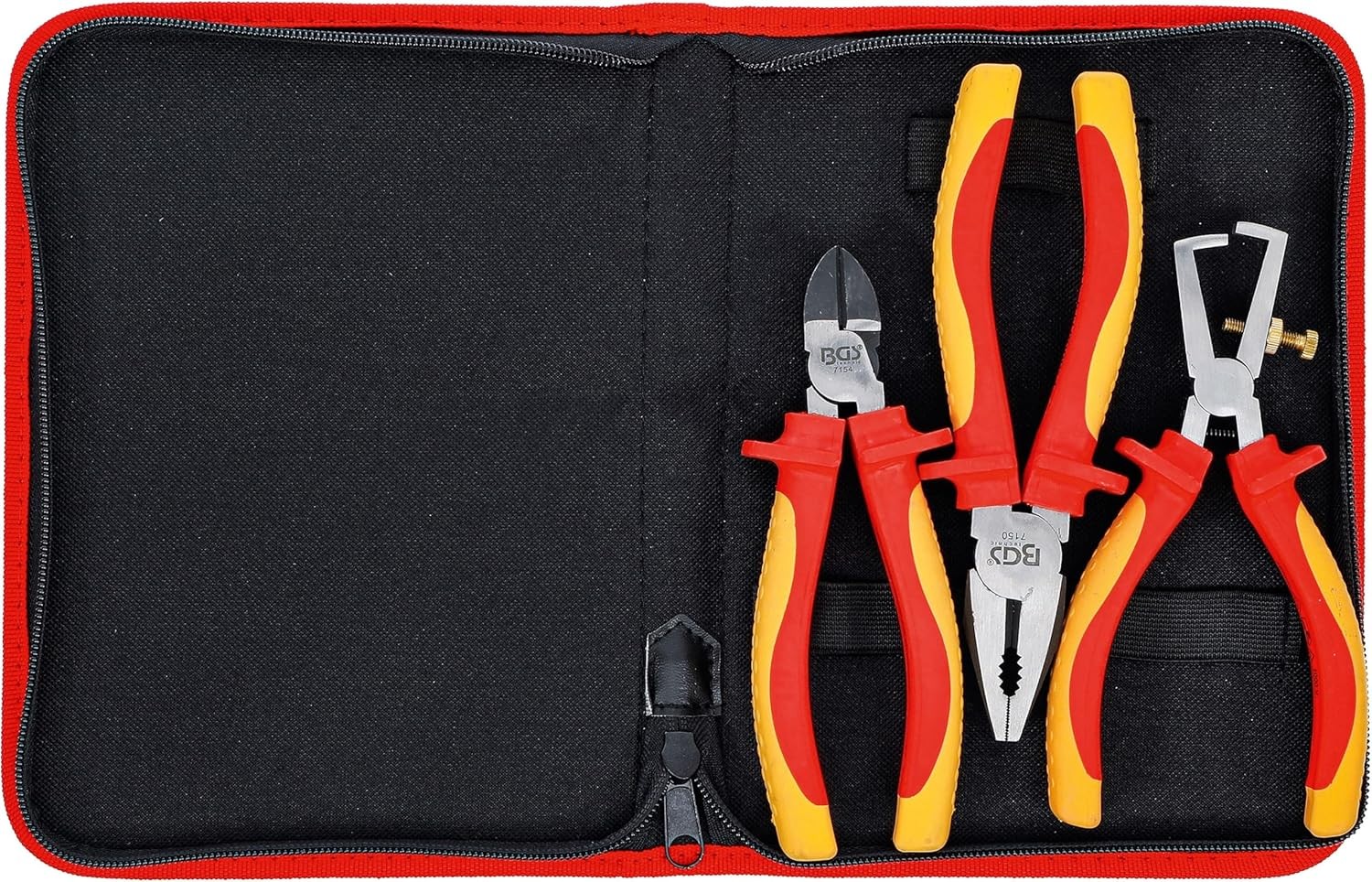 BGS 7158 VDE Pliers Set, 3 pieces