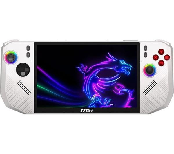 MSI Refurbished Claw A8 BZ2EM-041UK Handheld Gaming Console, AMD Ryzen Z2 Extreme, 1 TB SSD, Very Good Condition