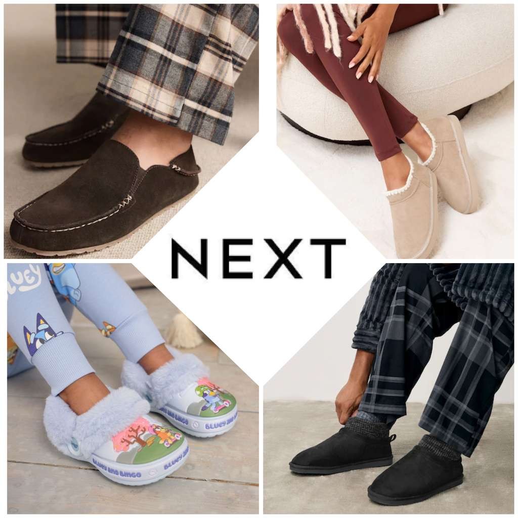 Next Slippers (Men's, Women's, Kids) - New lines, more reductions on 400+ styles. Free C&C