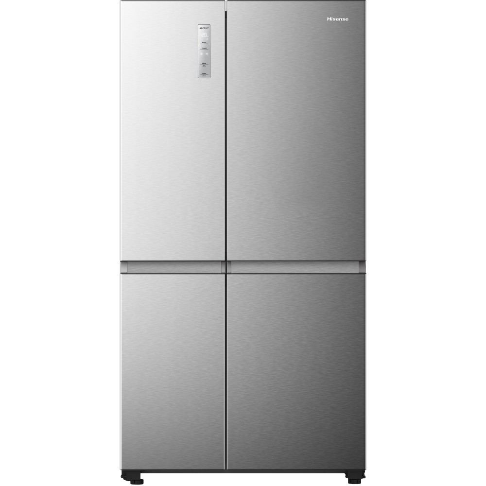 Hisense RS5P668SSCC American Fridge Freezer, Silver, C Rated, Non-Plumbed