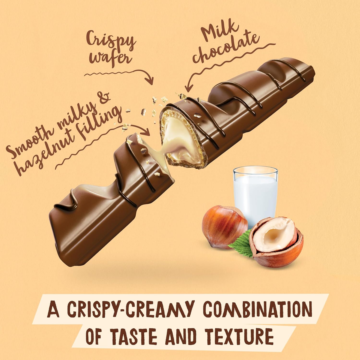 Kinder Bueno Classic Chocolate Snack 6 bars
