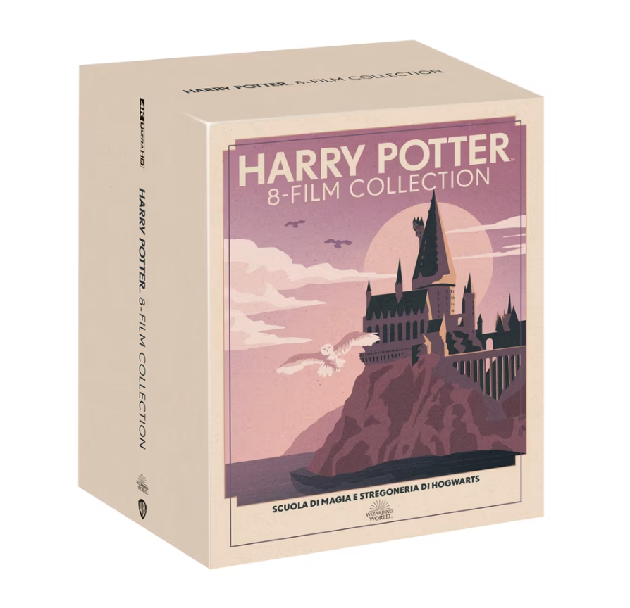 Harry Potter 8 Film Collection: Travel Art Edition (4K UHD Blu-ray & Blu-ray)