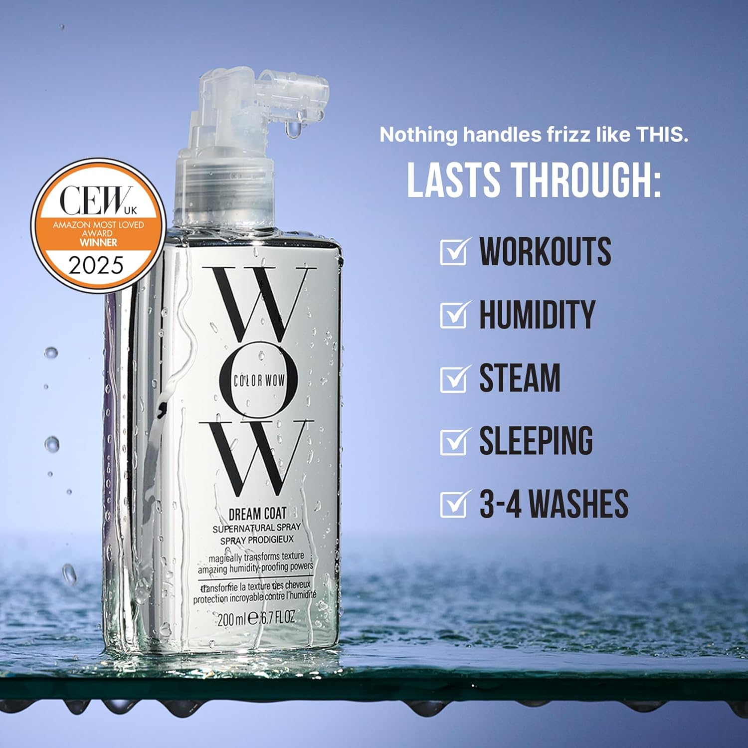 COLOR WOW Dream Coat Supernatural Spray. The Anti-frizz