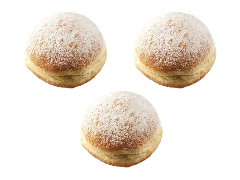 Lidl In-Store Bakery Jam Filled Doughnuts, 3 for 66p (Lidl Plus price)