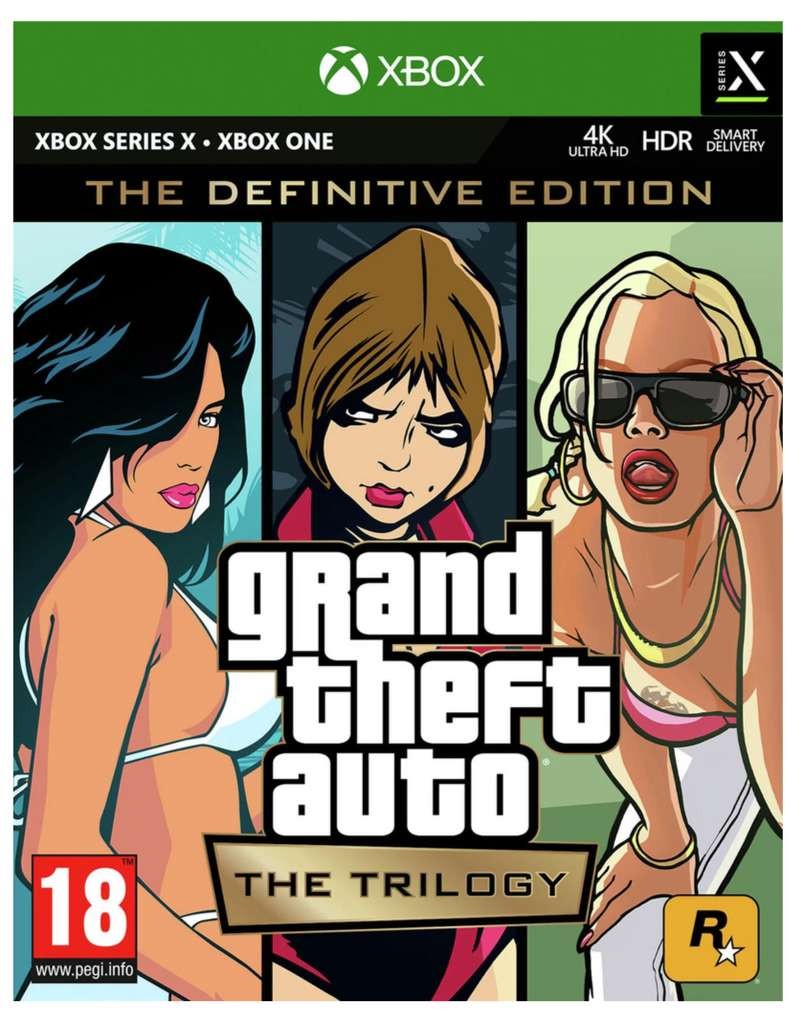GTA: The Trilogy - The Definitive Edition Xbox One / Xbox Series X Game