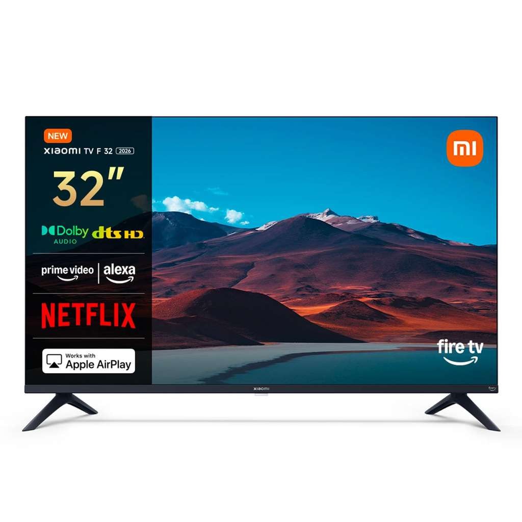 Xiaomi TV F 32, 32 Inch, HD, Smart TV, Fire TV, Dolby Audio, Alexa, Apple AirPlay