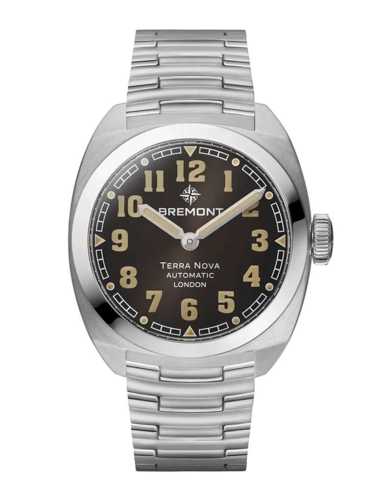 Bremont Terra Nova 38 TN38-ND-SS-BK-B ex-display watch, 8 other Bremont deals in description